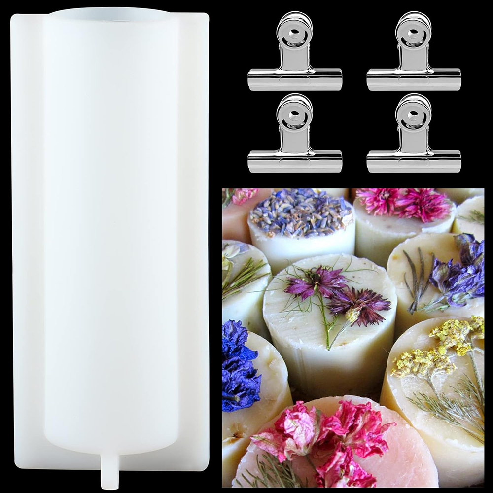 Big Cylinder Tube Soap Mold wi - огляд і ціна Candle Supplies Tins