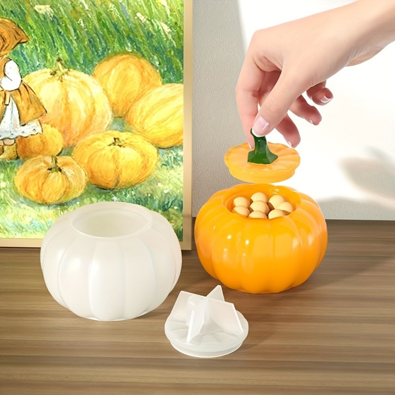 2pcs Pumpkin Jar Silicone Mold - огляд і ціна Candle Supplies Jars