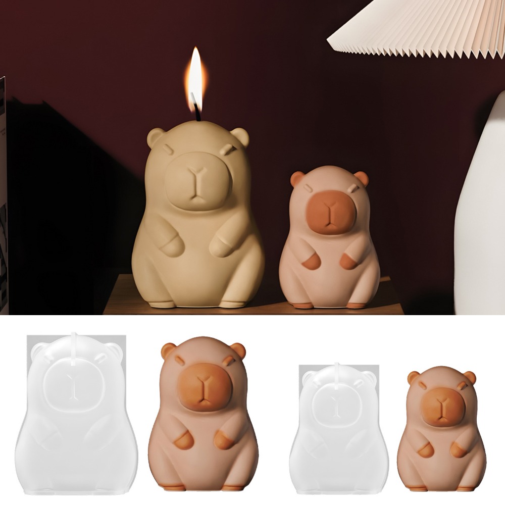 Standing Capybara Scent Candle - огляд і ціна Candle Supplies Tins