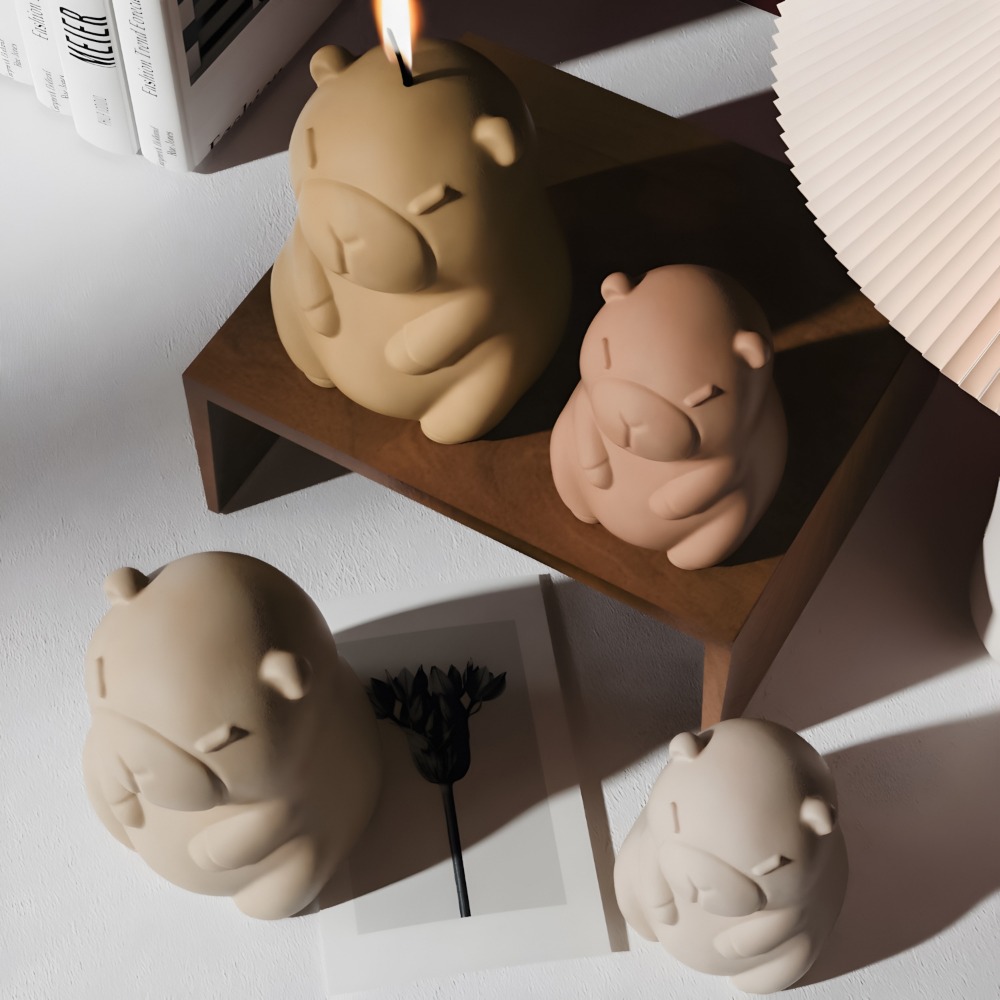 Standing Capybara Scent Candle - огляд і ціна Candle Supplies Tins
