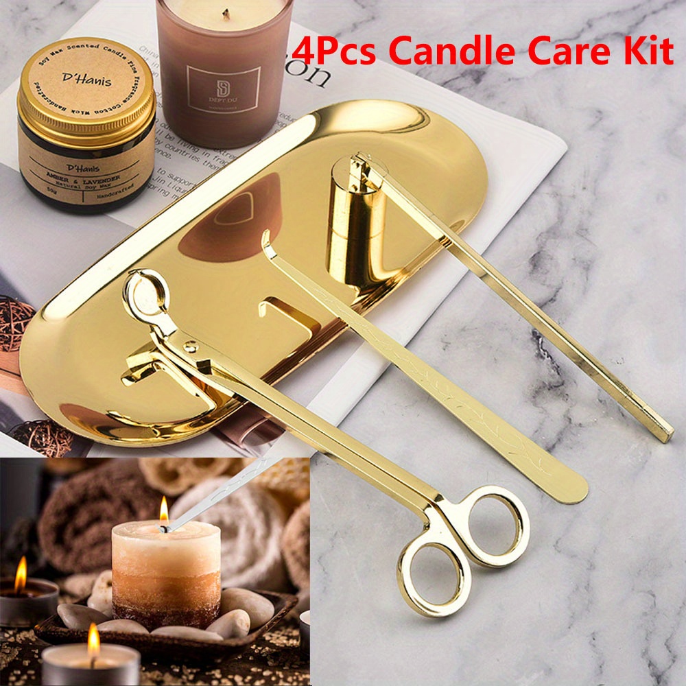 4pcs/set Luxury Candle Care Ki - огляд і ціна Candle Making Supplies Online