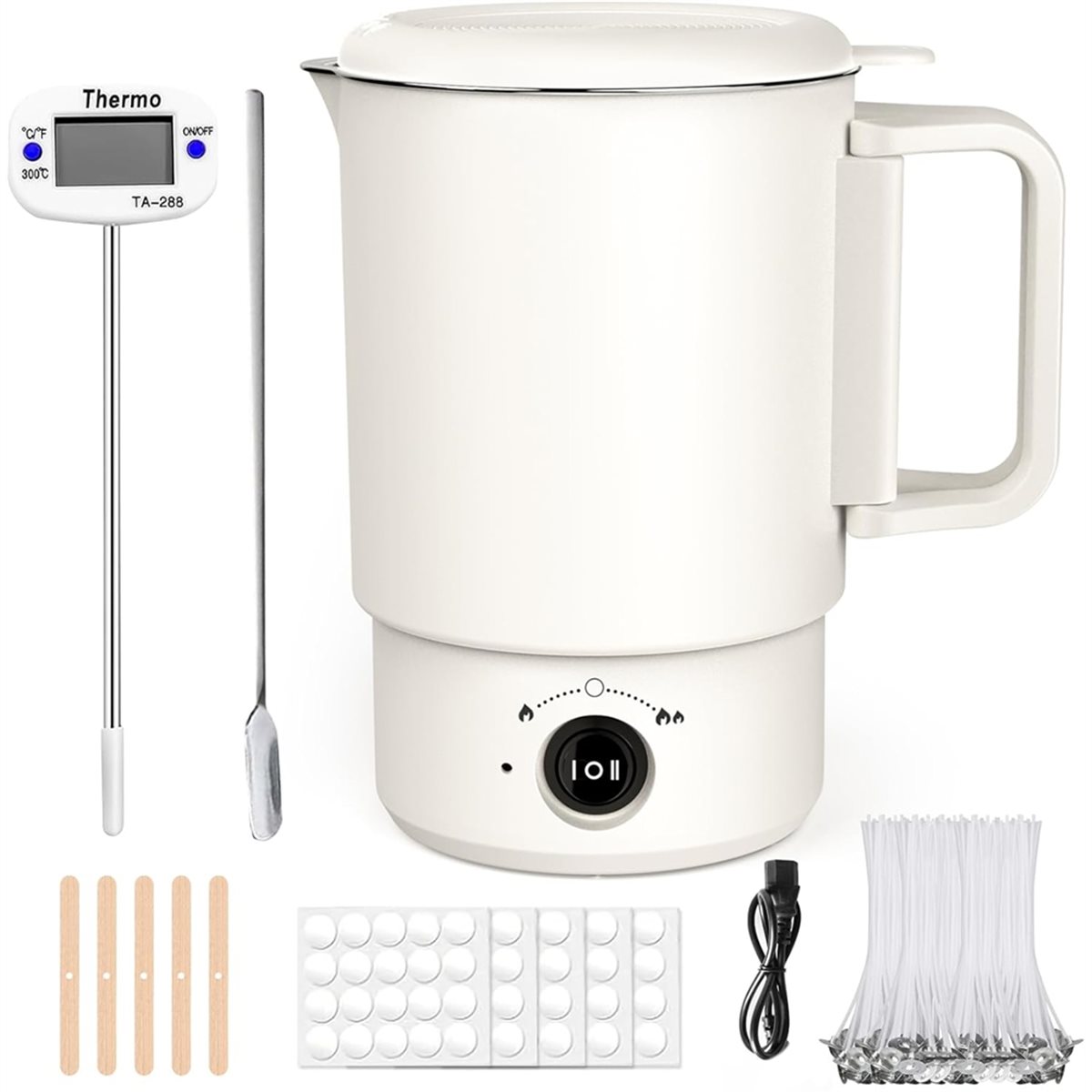 Electric Wax Melting Pot Kit w - огляд і ціна Candle Supplies Uk
