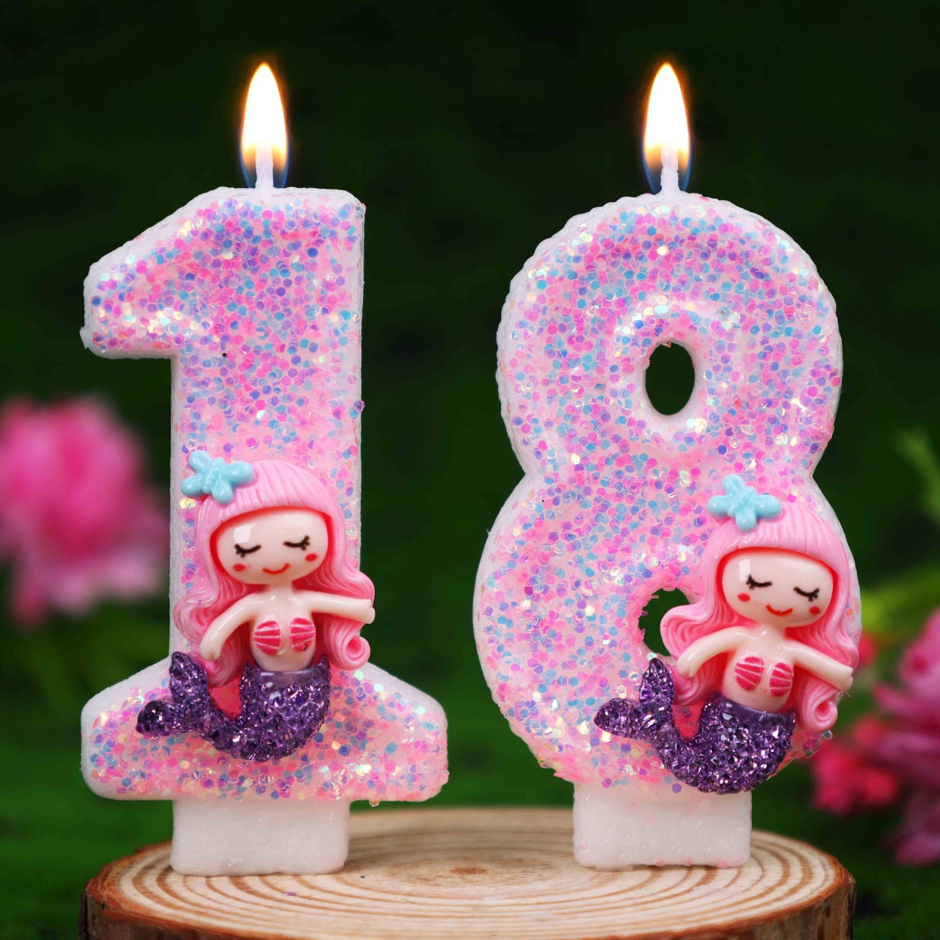 Creative Pink Mermaid 0-9 Digi - огляд і ціна Supplies Of Candle