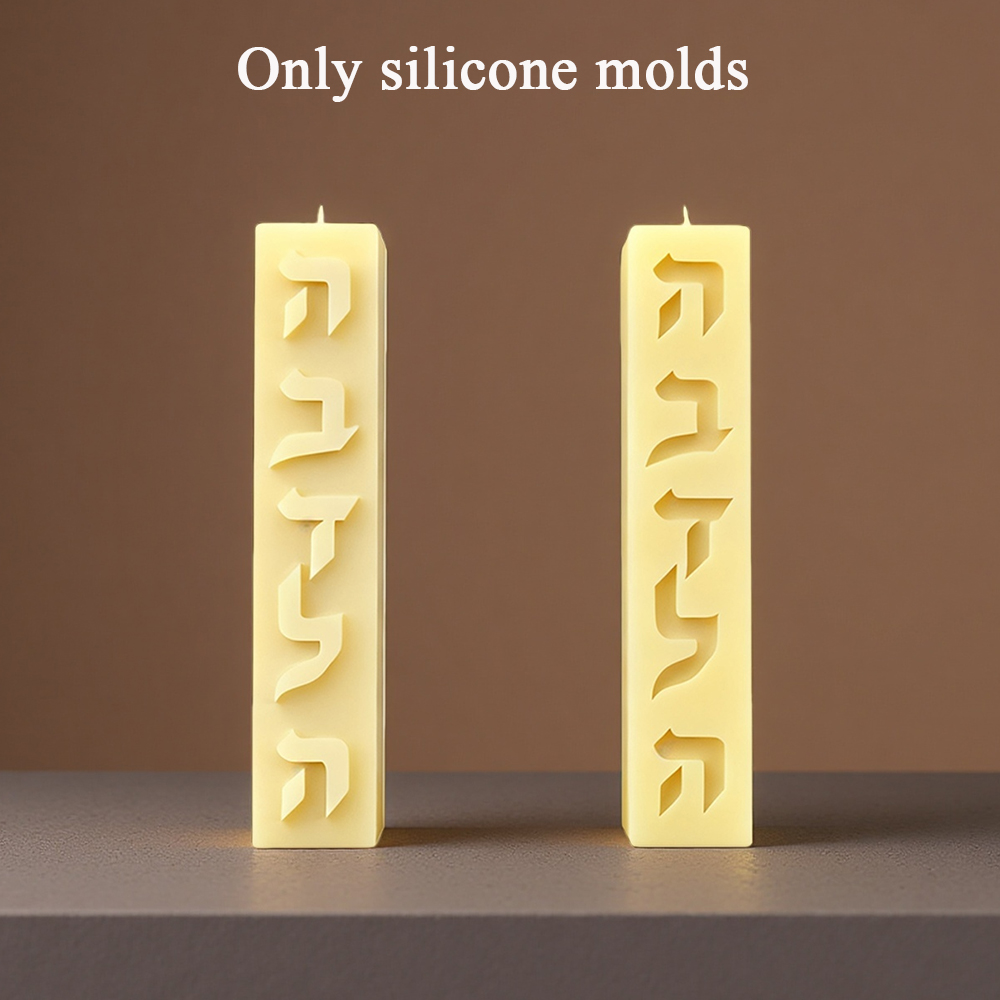 DIY Silicone Candle Mold Hebre - огляд і ціна Candle Supplies Tins