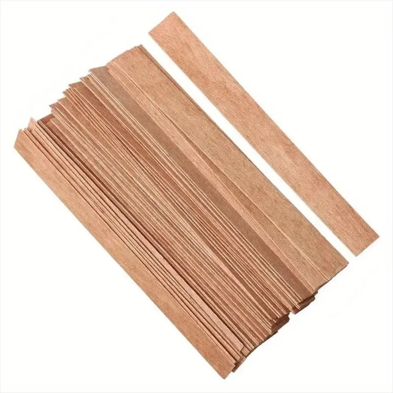 50/100 set wooden candle wicks - огляд і ціна Candle Supplies Jars