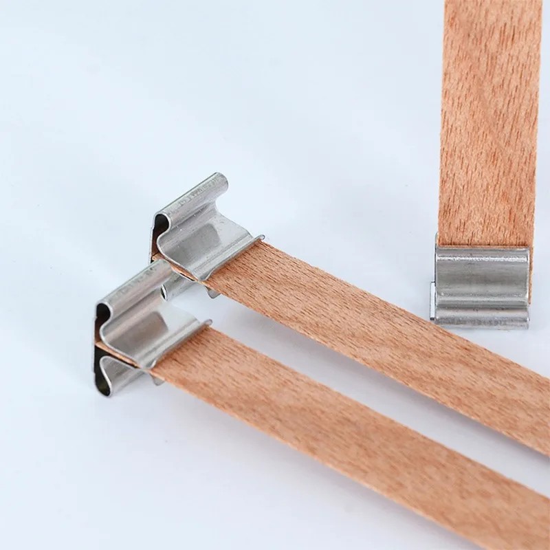 50/100 set wooden candle wicks - огляд і ціна Candle Supplies Jars