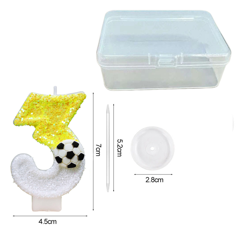 Yellow White Sequins Sports Fo - огляд і ціна Supplies Of Candle