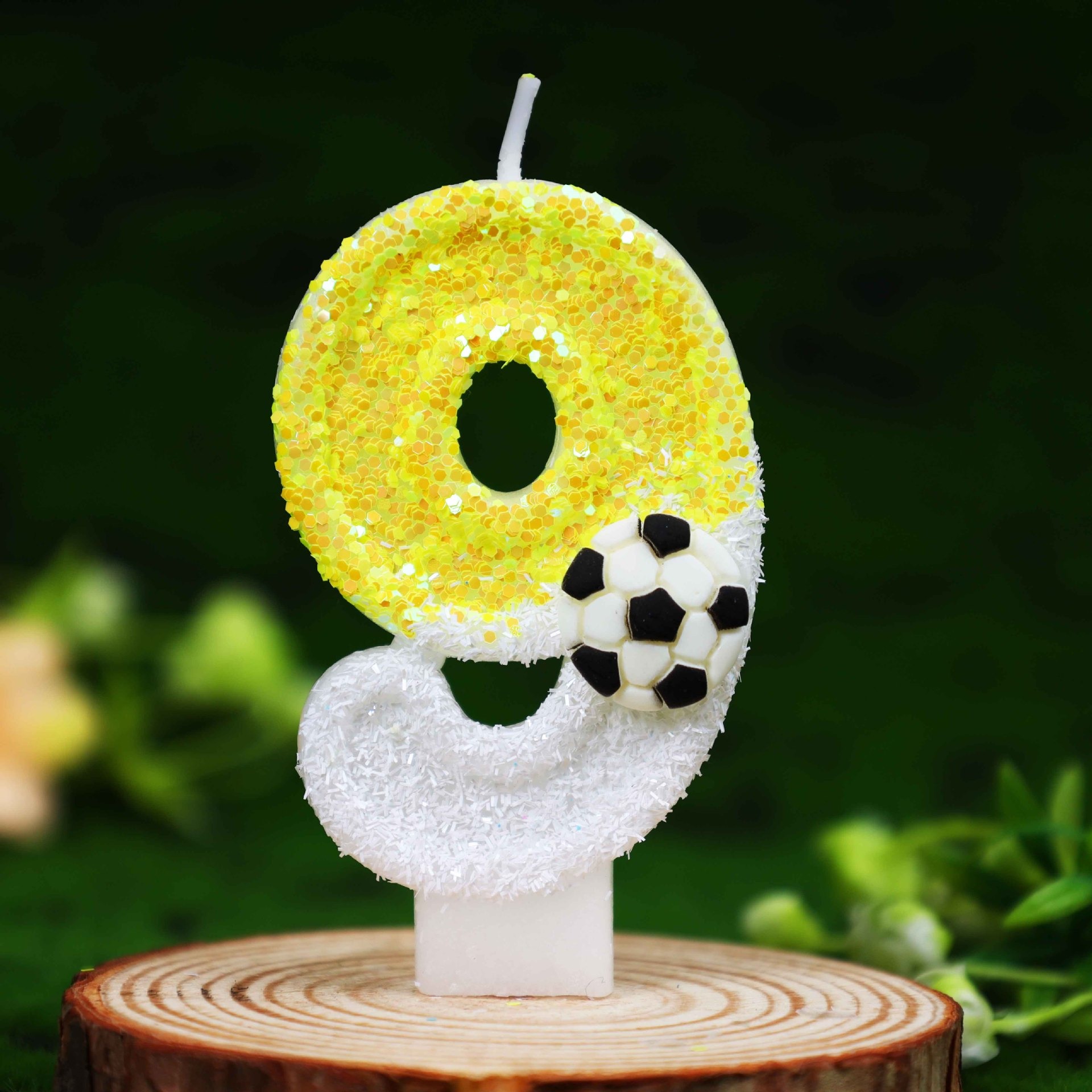 Yellow White Sequins Sports Fo - огляд і ціна Supplies Of Candle
