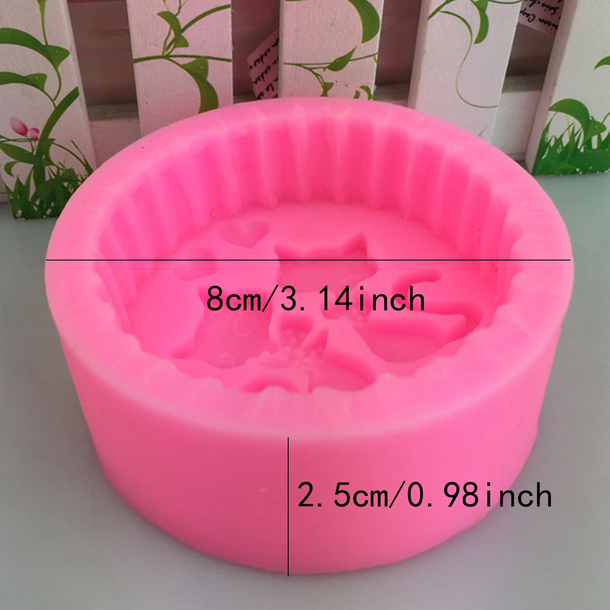 1-Piece Silicone Cat Soap Mold - огляд і ціна Candle Supplies Tins