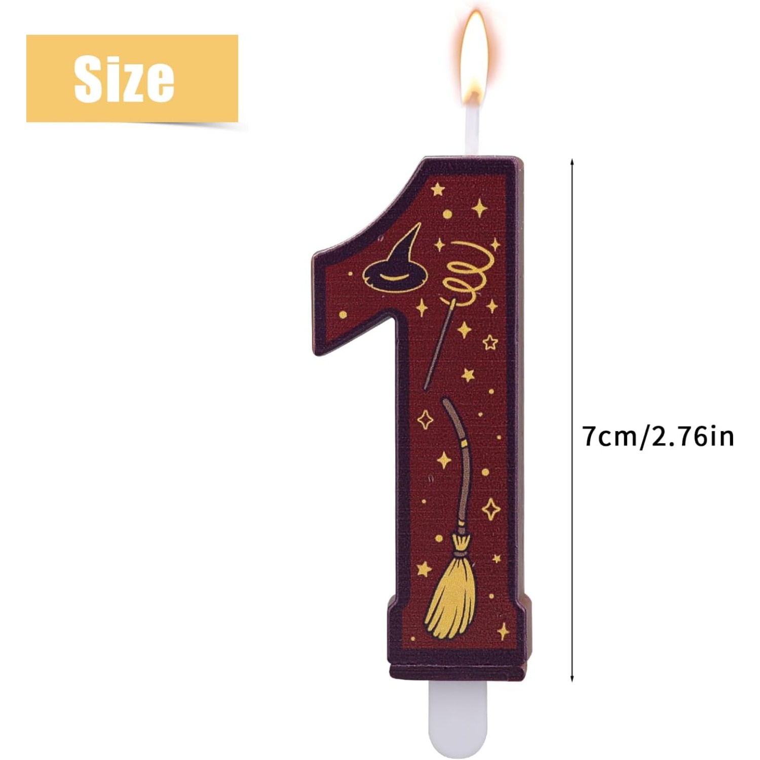 1 Set Number 0-9 Magical Theme - огляд і ціна Supplies Of Candle