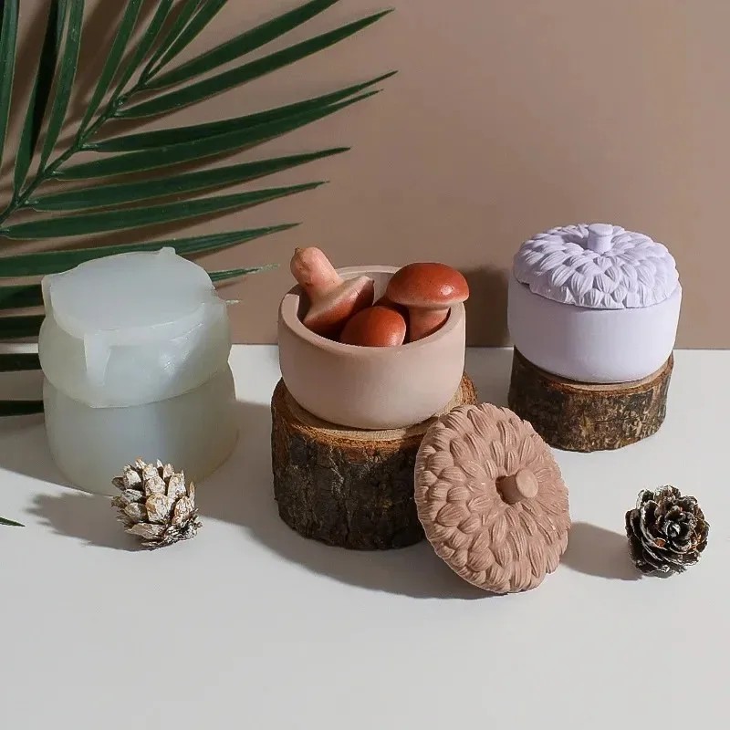 christmas pinecone shape silic - огляд і ціна Candle Supplies Jars