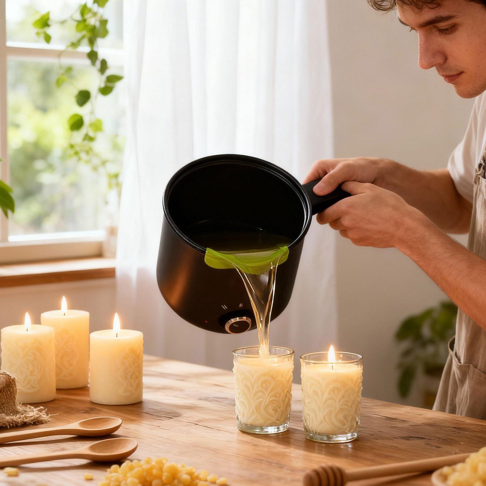 Candle Wax Melting Pot 1.5L La - огляд і ціна Candle Supplies Tins