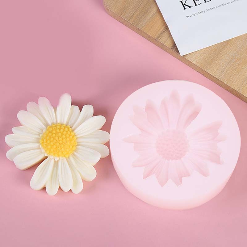 DIY Candle Silicone Mold Daisy - огляд і ціна Candle Supplies Tins