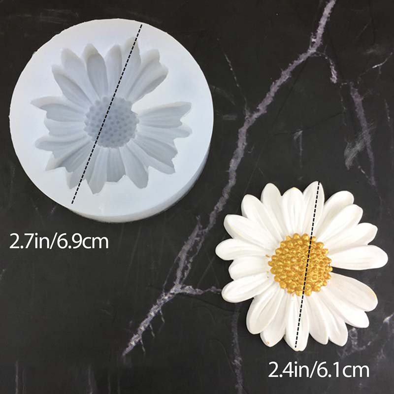DIY Candle Silicone Mold Daisy - огляд і ціна Candle Supplies Tins