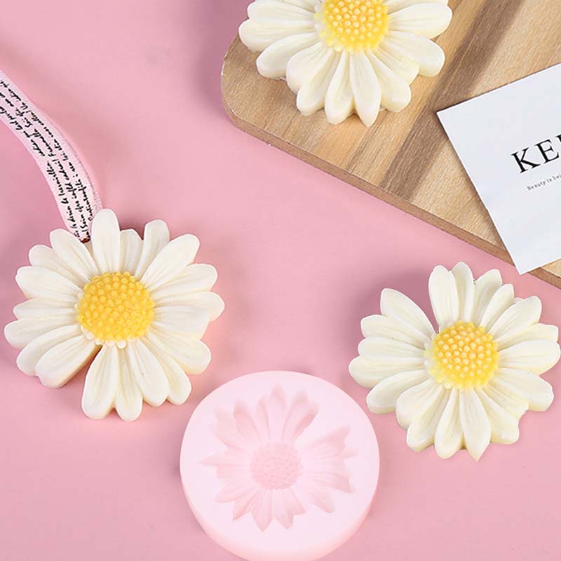 DIY Candle Silicone Mold Daisy - огляд і ціна Candle Supplies Tins