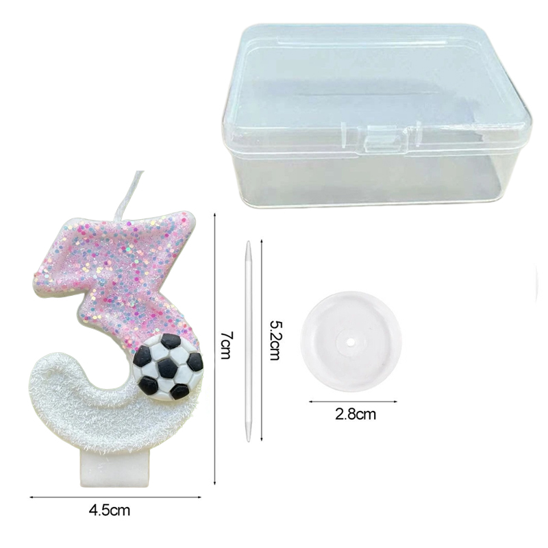 Pink White Sequins Sports Foot - огляд і ціна Supplies Of Candle