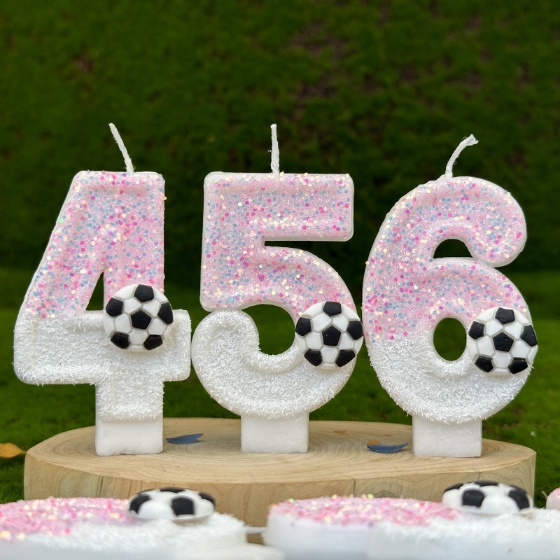 Pink White Sequins Sports Foot - огляд і ціна Supplies Of Candle
