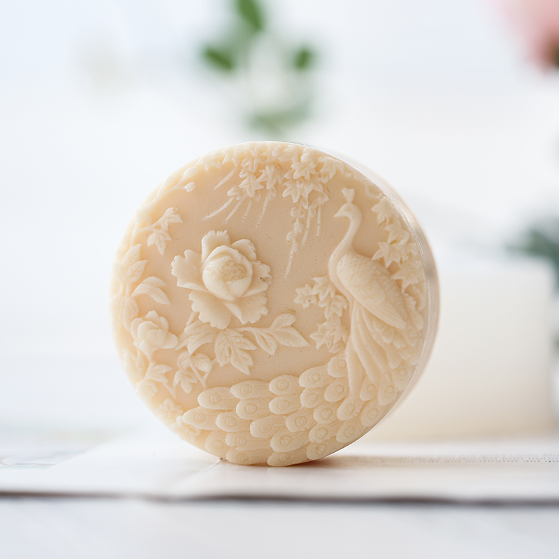 Peacock Flower Pattern Silicon - огляд і ціна Candle Supplies Tins